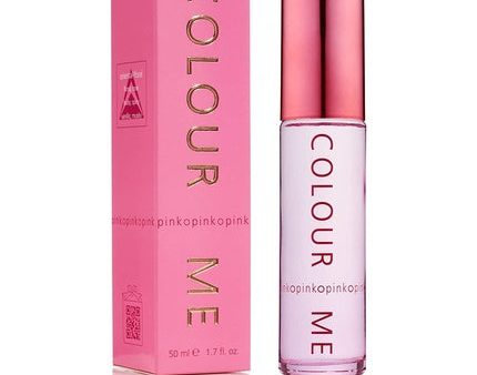 COLOUR ME Pink Perfume for Women 50ml Parfum de Toilette Luxury Fragrance by Milton-Lloyd Fashion