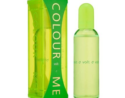 Colour Me Volt Fragrance for Men 90ml Eau de Parfum by Milton-Lloyd Hot on Sale