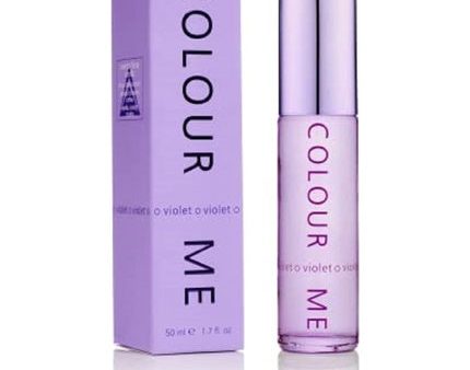 COLOUR ME Violet Fragrance for Women 50ml Eau de Parfum by Milton-Lloyd Discount