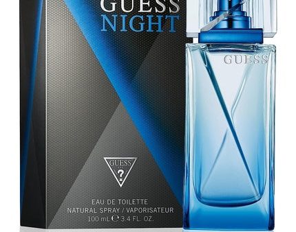 Guess Night Eau De Toilette for Men 100ml Sale