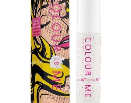 COLOUR ME Pop Art Fragrance for Women 50ml Eau de Parfum Natural Fresh Floral For Discount