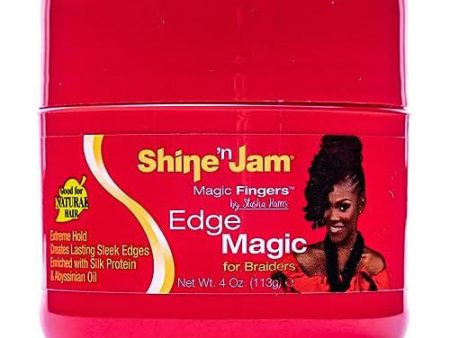 Shine  n Jam Magic Fingers Edge Magic for Braiders 4 oz Supply