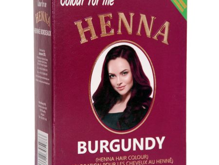 Colour For Me Henna Hair Colour | Burgundy Fashion