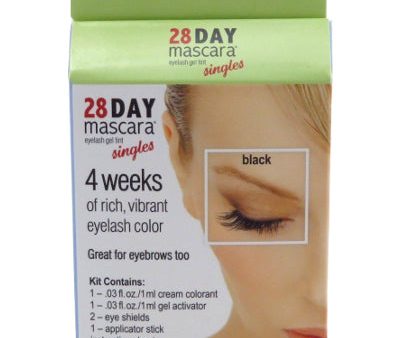 28 Day Mascara Black Single Application on Sale