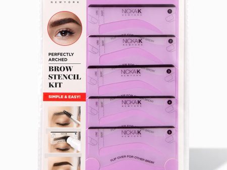 Nicka K Brow Stencil Kit Sale