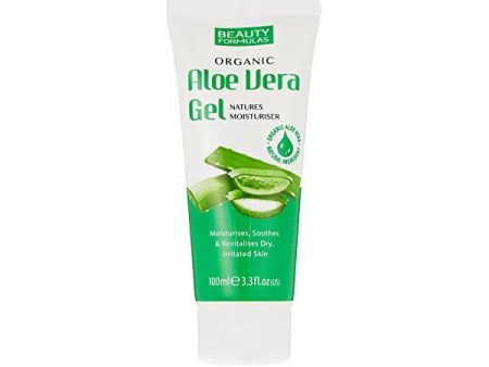 Beauty Formulas - Organic Aloe Vera Gel - 100ml Hot on Sale