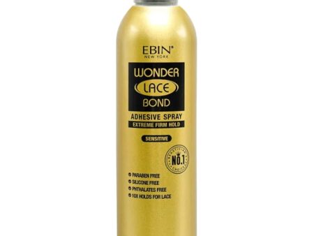 Ebin Wonder Lace Bond Wig Adhesive Spray | Sensitive 4.5 oz For Cheap