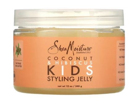 Shea Moisture Coconut & Hibiscus KIDS Styling Jelly 12 oz For Cheap