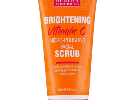 Beauty Formulas - Brightening Vitamin C Micro-Polishing Facial Scrub - 150ml Discount