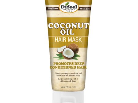 Difeel Coconut Oil Hair Mask 8 oz on Sale