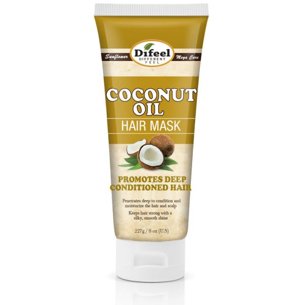 Difeel Coconut Oil Hair Mask 8 oz on Sale