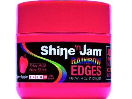 Shine ‘n Jam Rainbow Edges | Cherry Apple 4 oz Sale