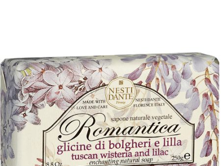 Romantica Tuscan Wisteria and Lilac Enchanting Natural Soap 8.8 oz Online Sale