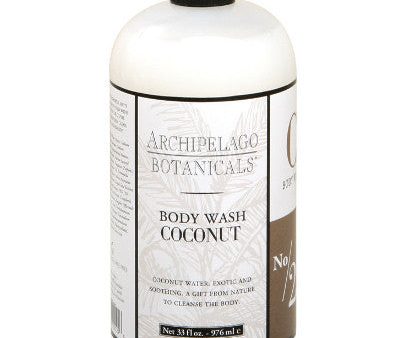 Coconut Body Wash Liter 33 oz Online