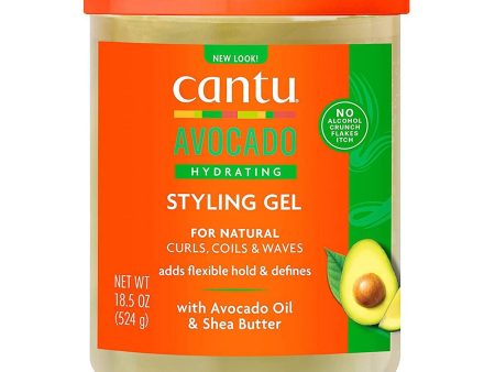 Cantu Avocado Styling Gel 524 g Discount