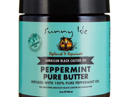 Sunny Isle Jamaican Black Castor Oil Pure Butter with Peppermint Oil 4 oz Online