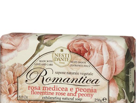 Romantica Florentine Rose and Peony Exhilarating Natural Soap 8.8 oz Online