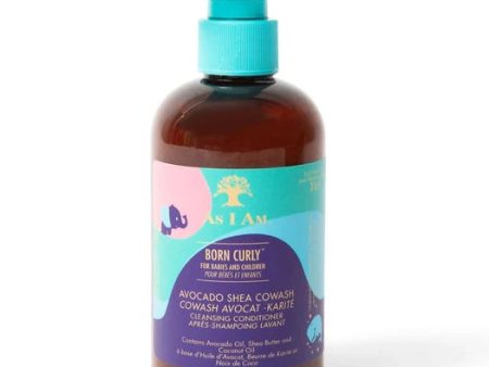 As I Am Born Curly Avocado Shea Cowash 8 oz For Discount