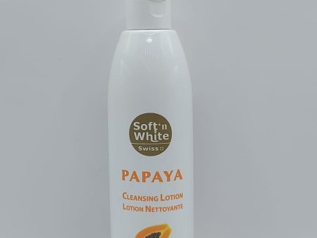 Soft n White - Papaya Cleansing Lotion - 250 ml on Sale