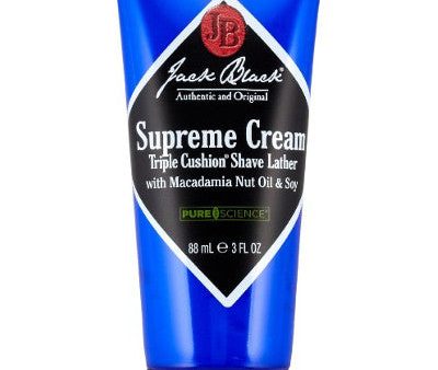 Supreme Cream Triple Cushion Shave Lather Travel Size 3 oz Online