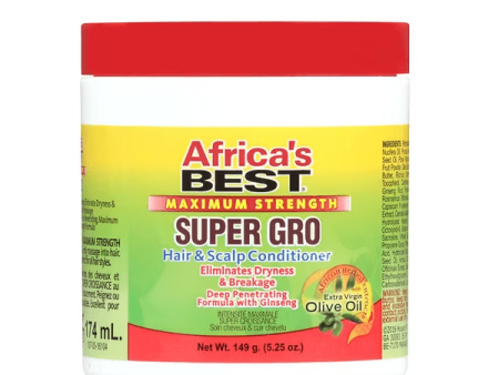 Africa s Best Super Gro Maximum Strength 5.25 oz Online now