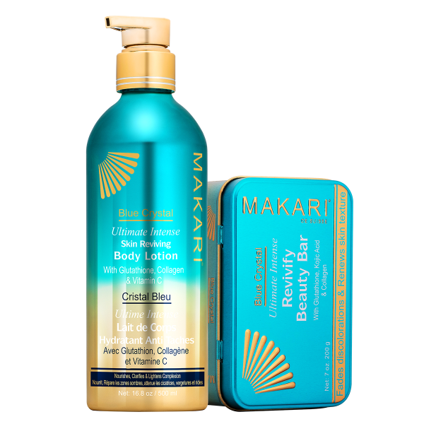 MAKARI - Blue Crystal Lotion Soap Duo (2 pc set) Discount