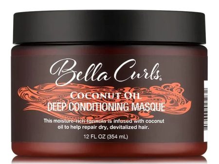 Bella Curls Coconut Oil Deep Conditioning Masque 12 oz For Cheap