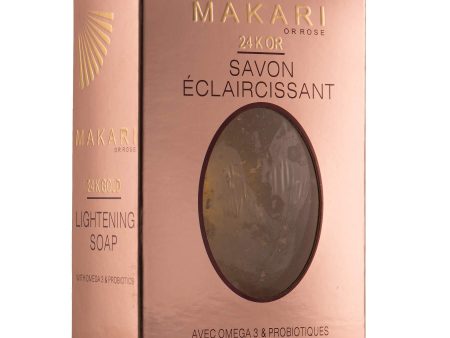 MAKARI 24K Rose Gold Brightening Soap Supply