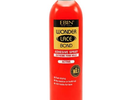 Ebin Wonder Lace Bond Adhesive Spray | Active 4.5 oz Supply