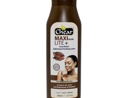 Chear - Cocoa Butter Lightening Body Lotion - 500ml For Discount