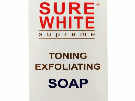 Sure White Toning Exfoliating Soap 7 oz Discount