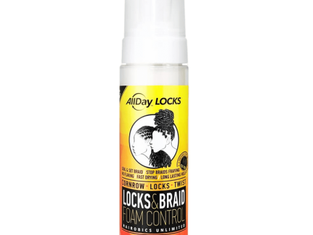 All Day Locks & Braid Foam Control 8 oz on Sale