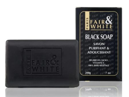 Fair & White Black Soap Fashion