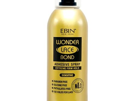 Ebin Wonder Lace Bond Wig Adhesive Spray | Sensitive 2.1 oz For Discount