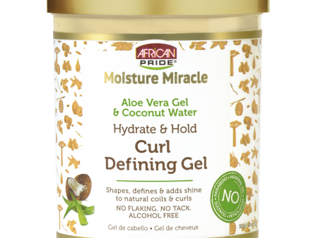 African Pride Moisture Miracle Curl Defining Gel 510 g For Discount