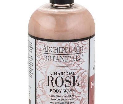 Charcoal Rose Body Wash 17 oz Cheap