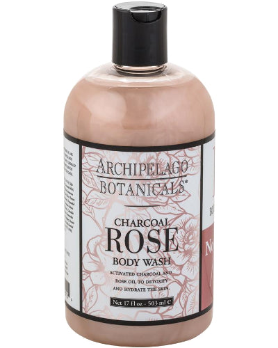 Charcoal Rose Body Wash 17 oz Cheap