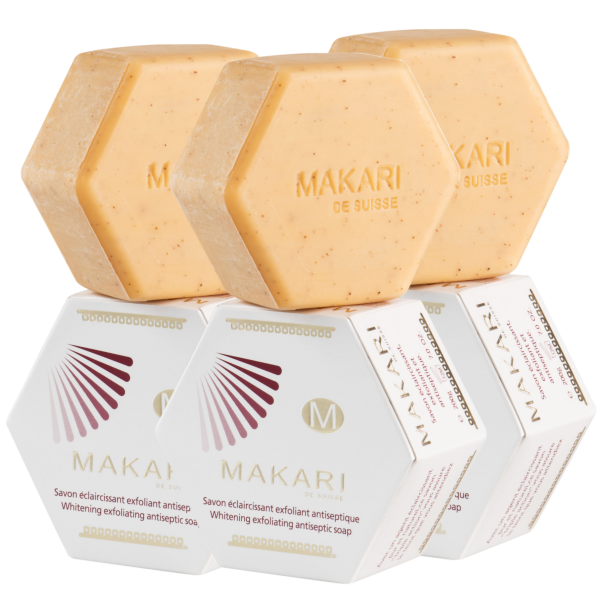 Makari Clarifying Brightening Exfoliating Soap - Set of 3 Sale