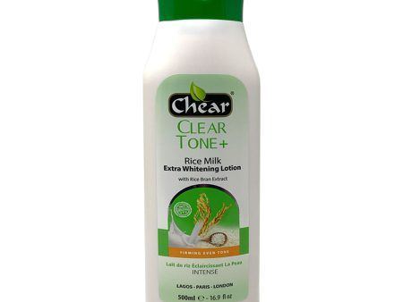 Chear - Clear Tone + Rice Milk Extra Whitening Body Lotion - 500ml Discount