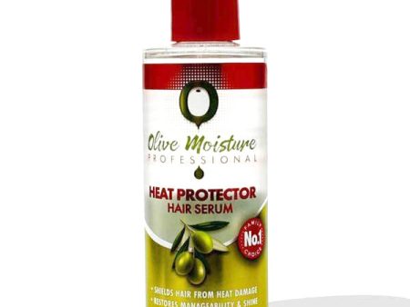 Olive Moisture Heat Protector Hair Serum 6 oz Hot on Sale