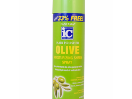 Fantasia IC Olive Moisturizing Sheen Spray Hair Polisher 397g Sale