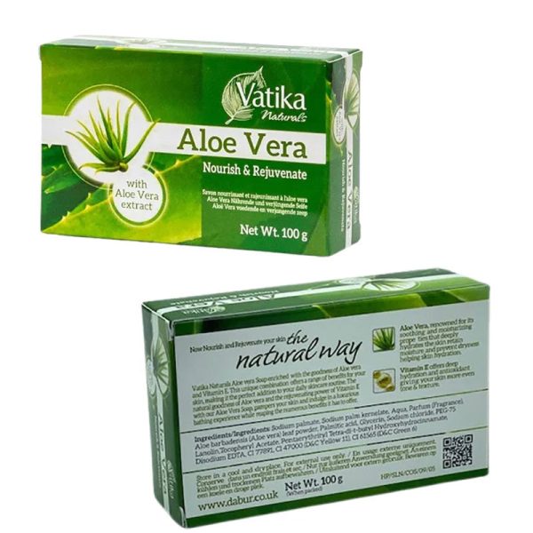 Vatika Aloe Vera Nourish And Rejuvenate Soap 100 g Cheap