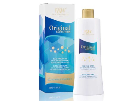 Fair & White Original Glutathion Extra Maxi Tone Lotion 350ml For Cheap