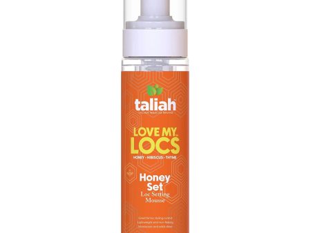 Taliah Waajid Love My Locs Honey Set Loc Setting Mousse 8 oz Online Sale