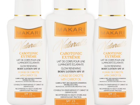 MAKARI - Carotonic Extreme Body Lotion - Trio (3 pack) Sale