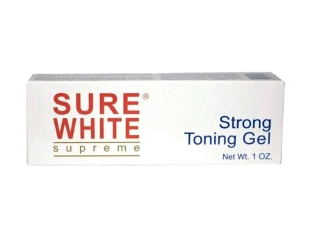 Sure White Strong Toning Gel 1 oz Online Hot Sale