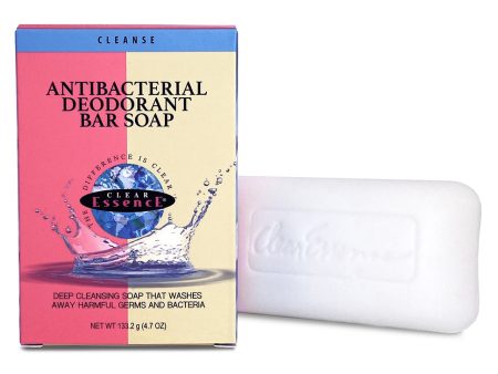 Clear Essence Antibacterial Deodorant Bar Soap 4.7 oz Online now