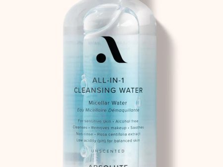 Absolute New York - All-in-1 Cleansing Water Unscented - 300ml Sale