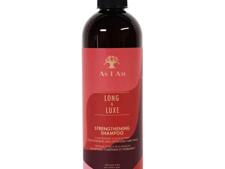 As I Am Long & Luxe Strengthening Shampoo 12 oz Online Hot Sale