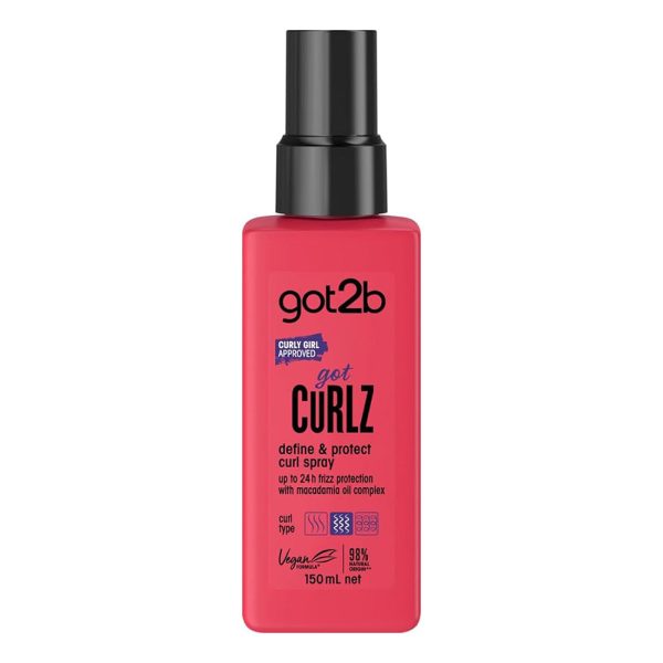 Got2b CURLZ Define & Protect Curl Spray 150 ml Fashion